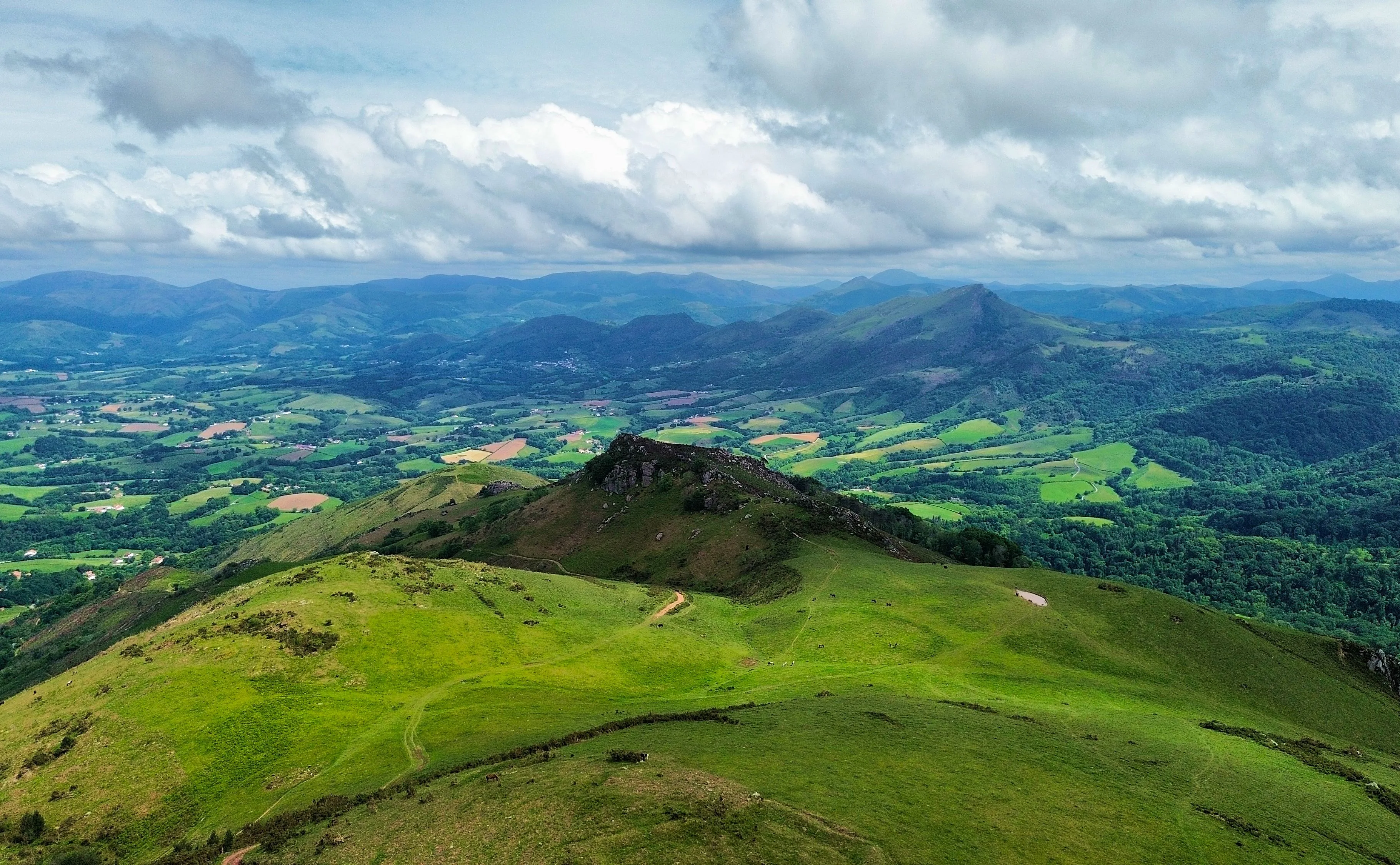 Descente de la Rhune