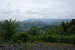 Chemin vers la Rhune