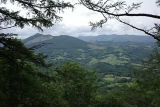 Chemin vers la Rhune