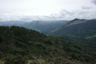Chemin vers la Rhune