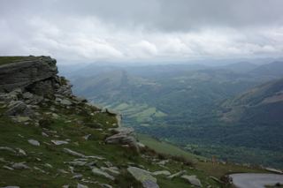 Fin, descente de la Rhune