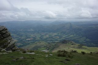 Fin, descente de la Rhune