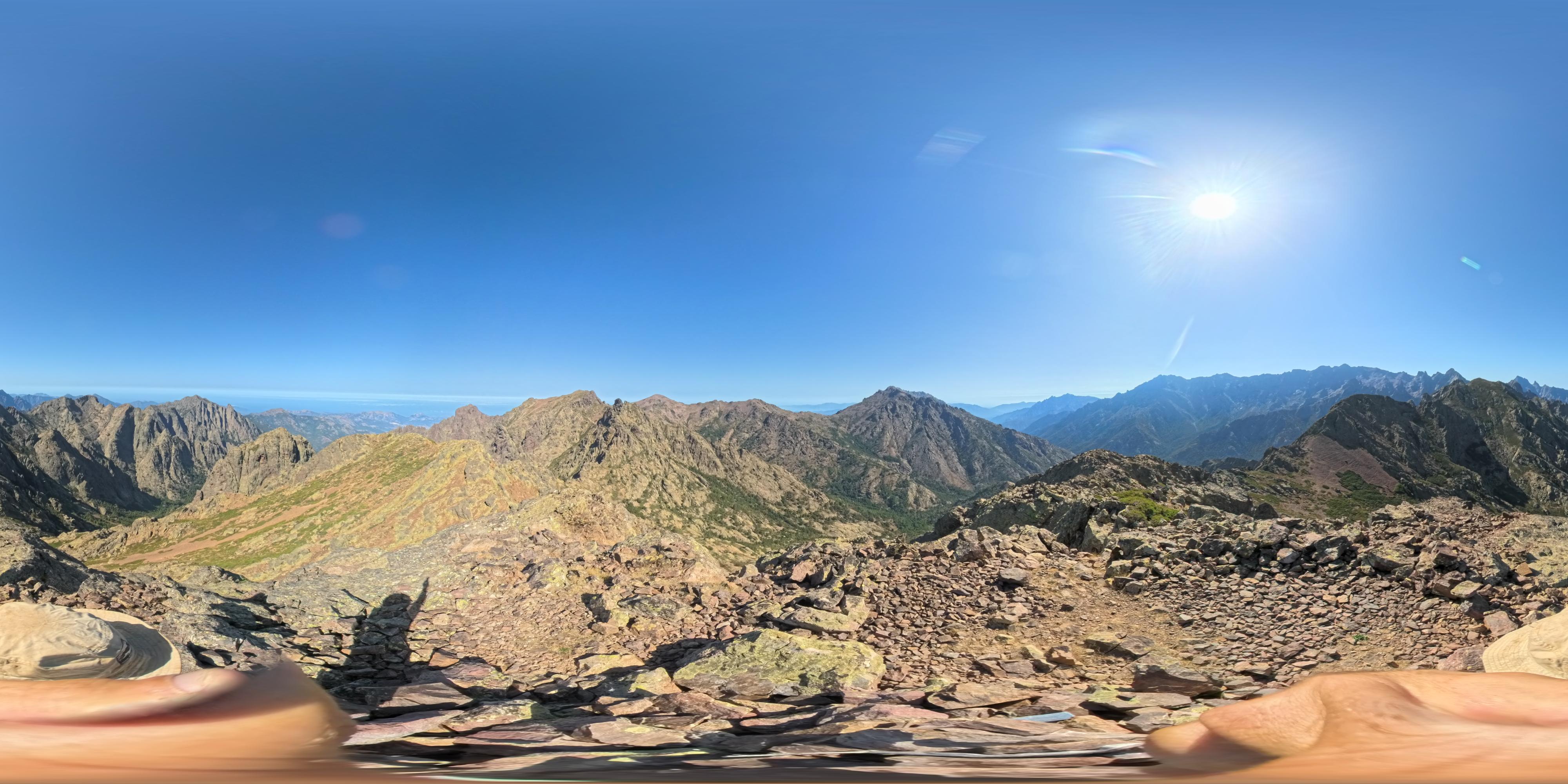 Vue punta Ghialla