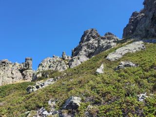 Vers la Punta Radiche