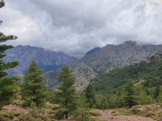 Descente eu col de l'Undellu 