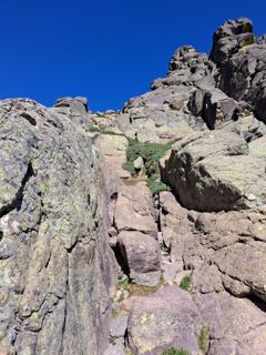 Vers le col Staggnu