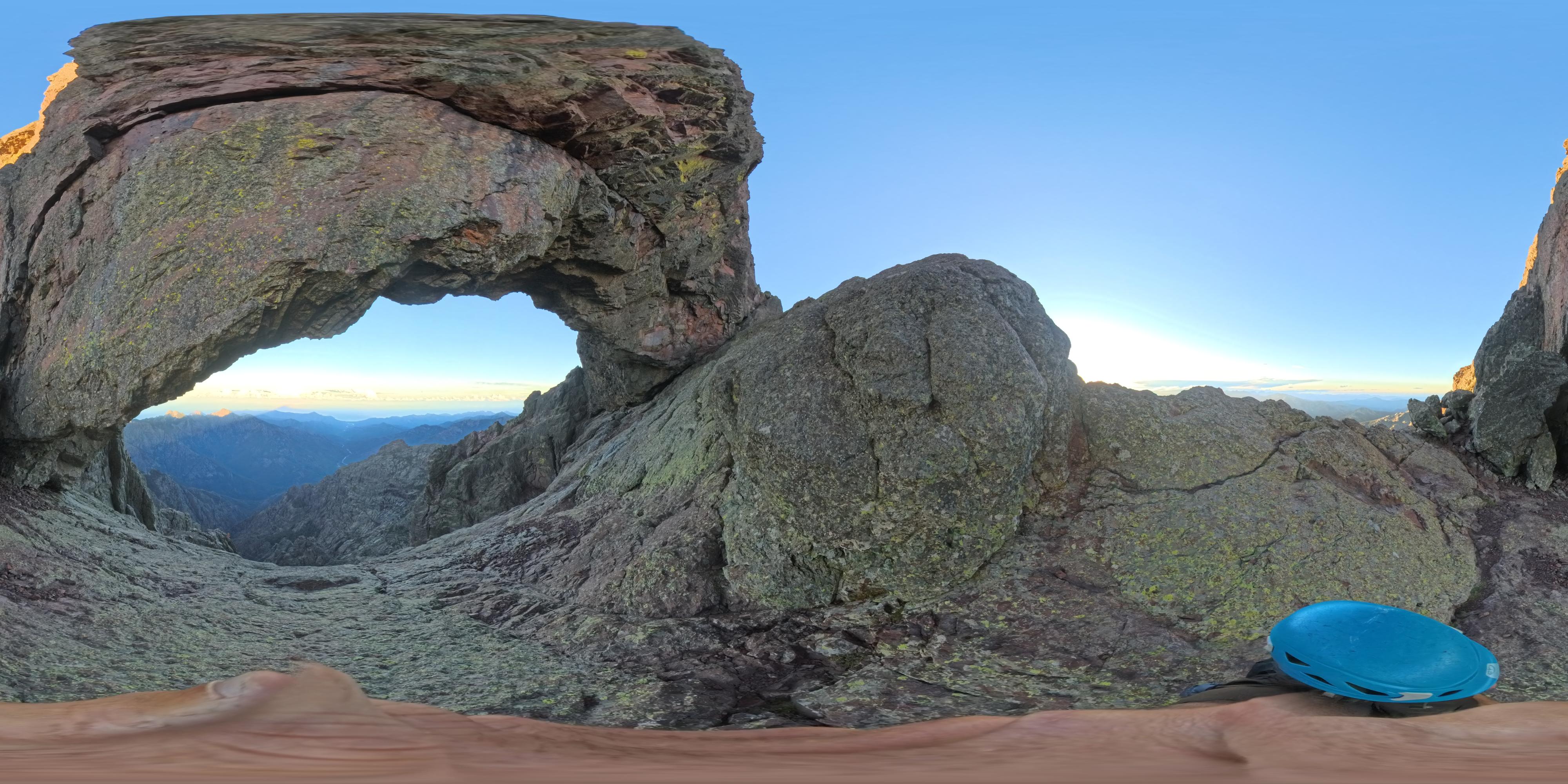 Vue du trou