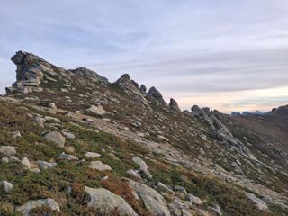 Vers la Punta Castelli