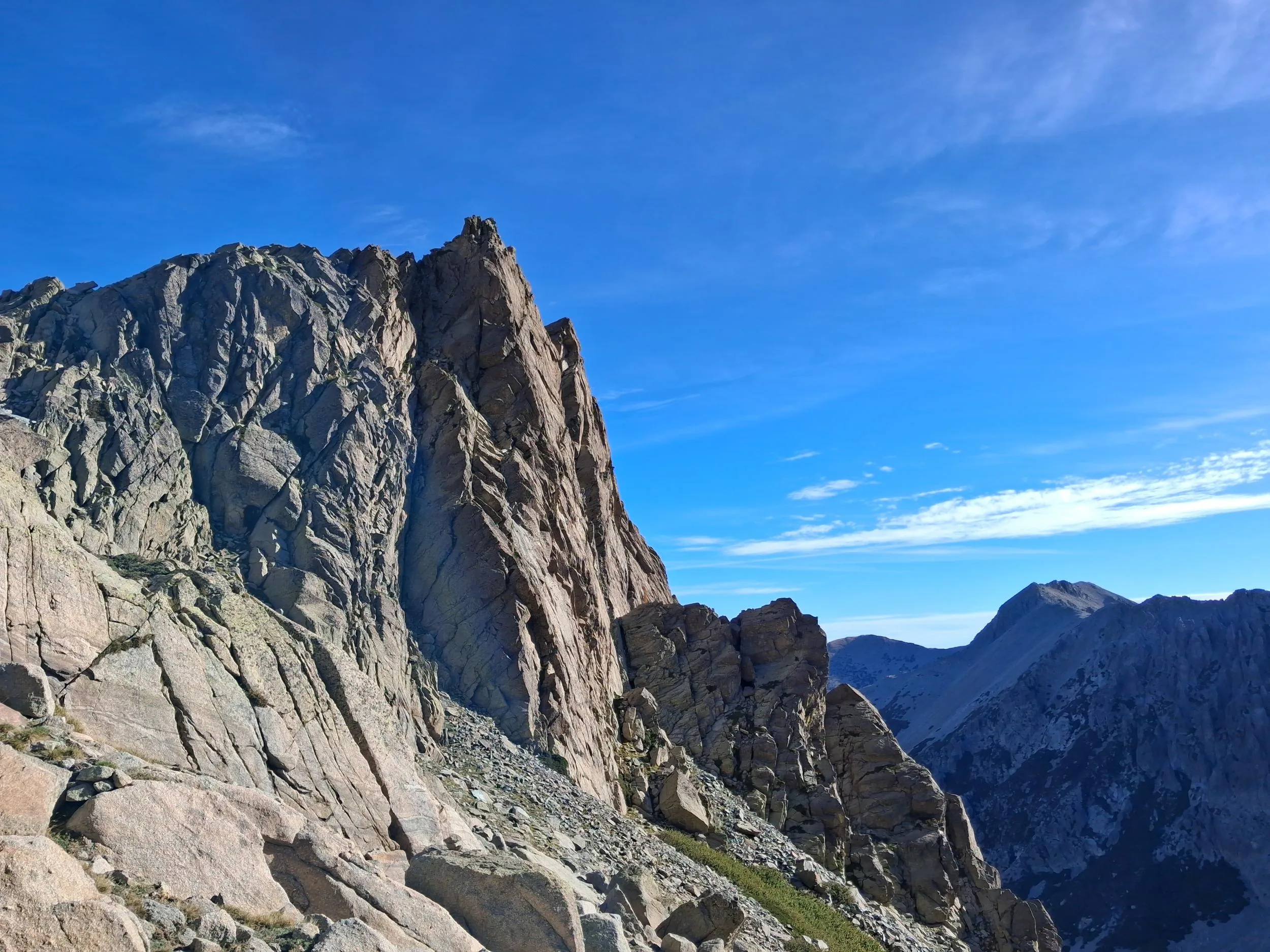 Aiguille Noire de Stazzo Vecchio versant Sud