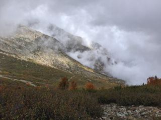 Descente vers les bergeries 