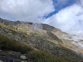 Descente vers les bergeries 
