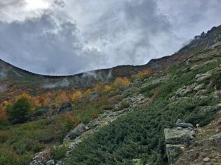 Descente vers les bergeries 