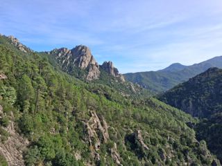 Vers le col de Tribali