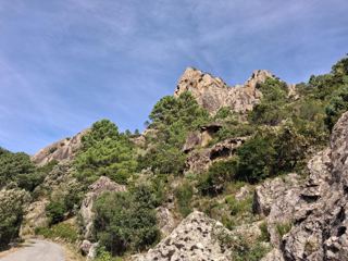 Vers le col de Tribali