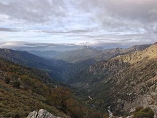 Tentative de montée au col