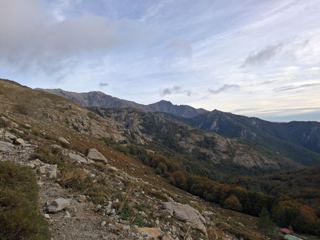 Tentative de montée au col