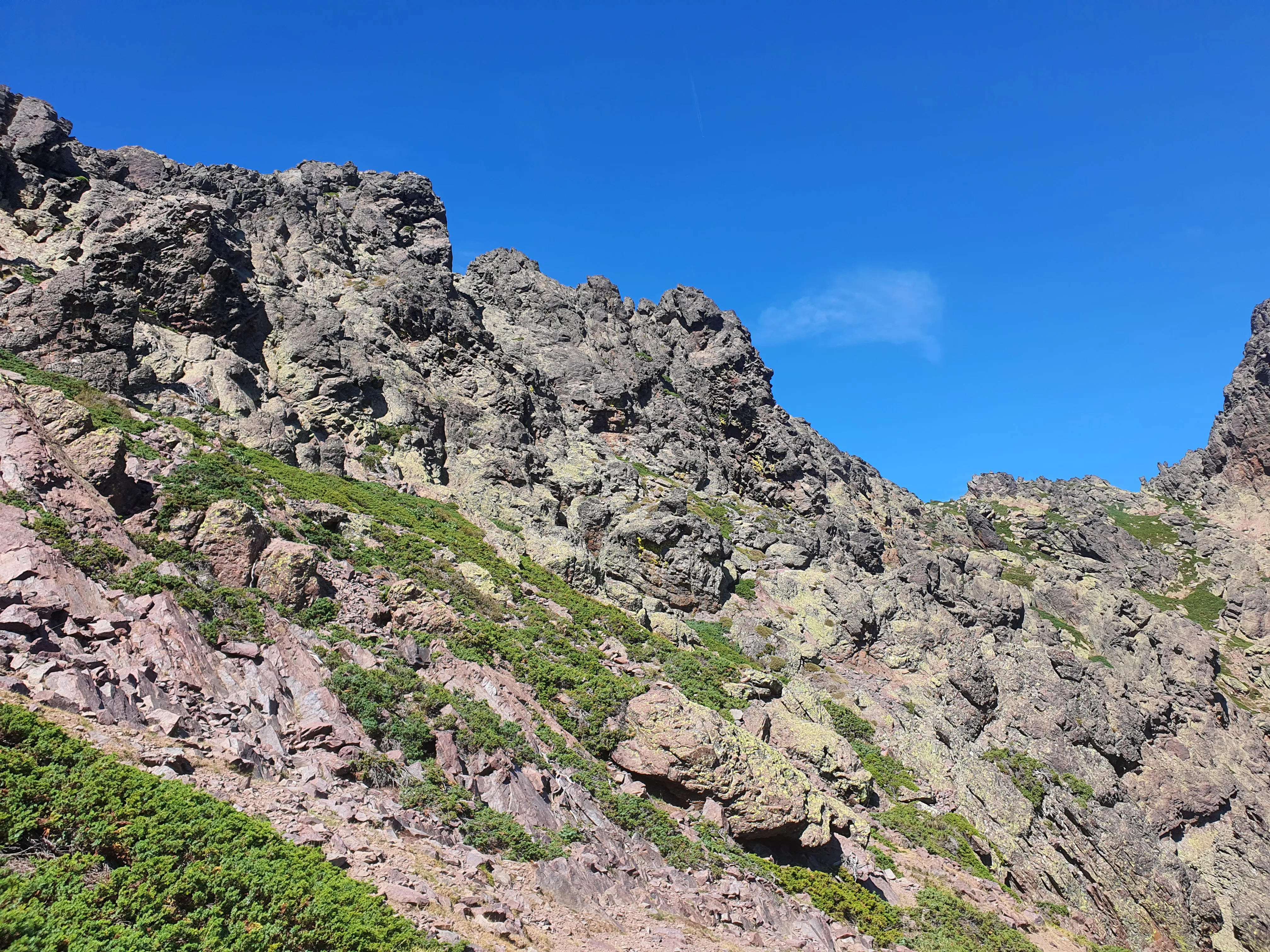 Barres rocheuses du col du Dente