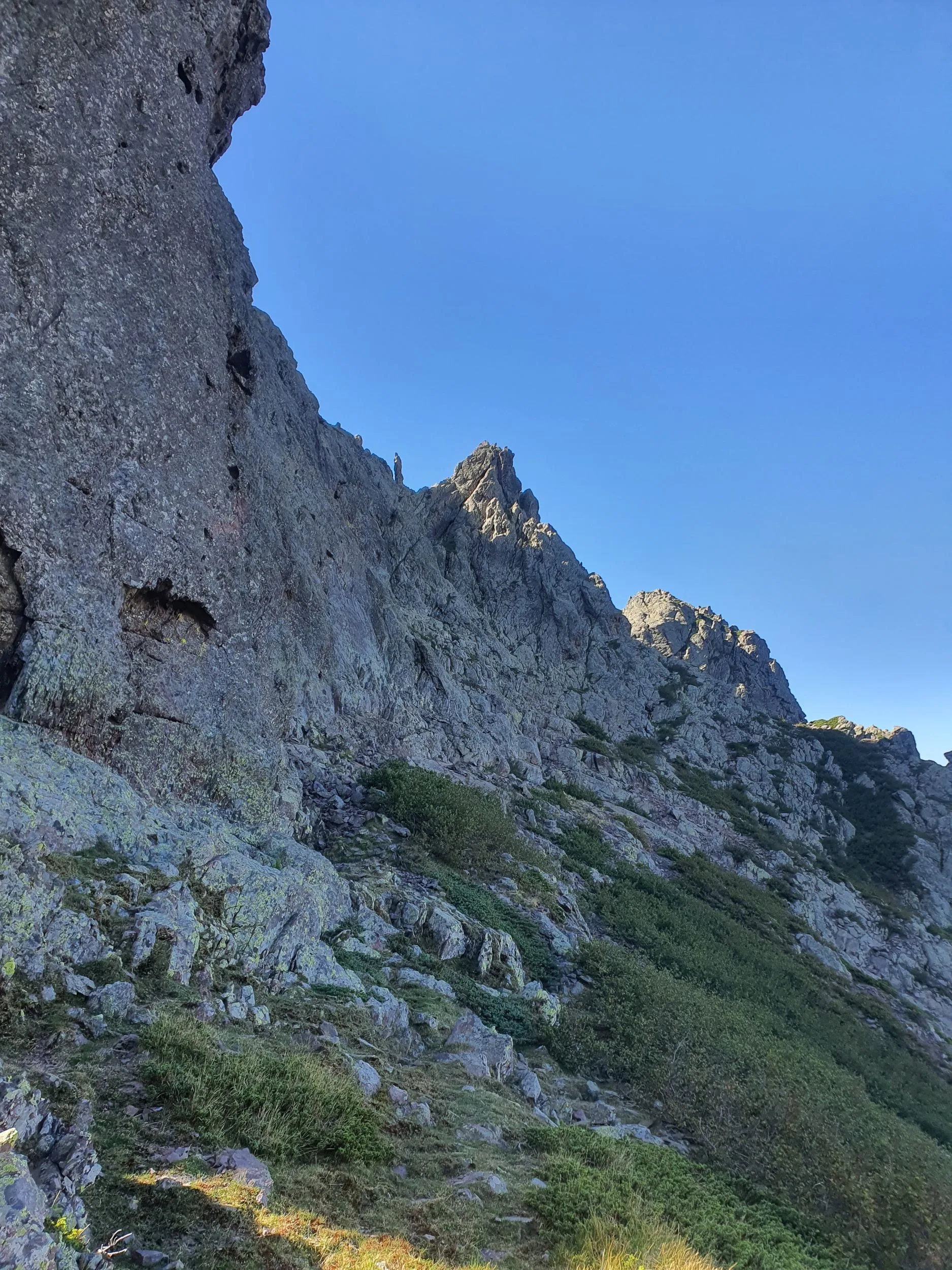 Descente du col du Dente