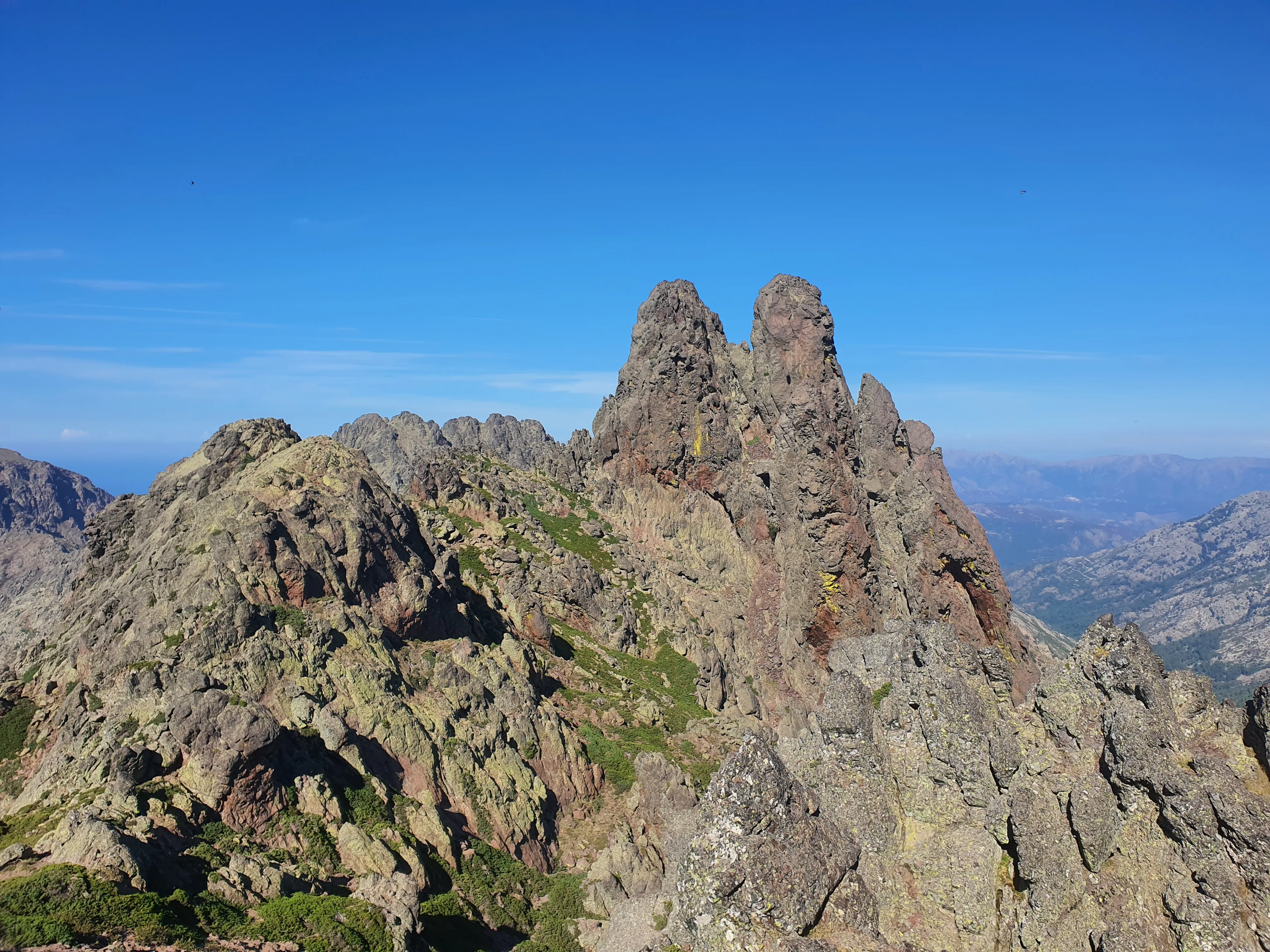 Capu a u Dente depuis le col de Tartagine